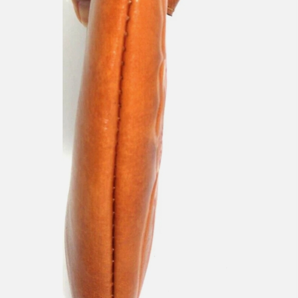 PATRICIA NASH Cassini Clutch/Wristlet Tooled Leather Gold NWT - Picture 6 of 10